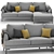 Modern Corner Sofa Lebom RONDO 3D model small image 2
