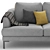 Modern Corner Sofa Lebom RONDO 3D model small image 4