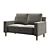 Modern DHP Brynn Sofa Set 3D model small image 1