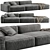 Modern Neo Lounge Sofa 2015 3D model small image 1
