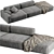 Modern Neo Lounge Sofa 2015 3D model small image 2