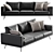  BoConcept Carlton Modern Sofa 3D model small image 4