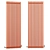 Copper Radiator by Terma 3D model small image 1
