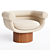 Contemporary Armchair Bowl 2014 3D model small image 1