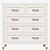 Stella 5-Drawer High Chest, Essentials 3D model small image 3