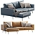 Modern Carlton Sofa by BoConcept 3D model small image 2