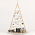 Wooden Christmas Tree 3D Model 3D model small image 2