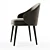 Luxury Dining Armchair | Modern Design 3D model small image 4