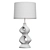 Modern Gesso Metal Table Lamp 3D model small image 4