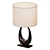 Muse Design Jewel Table Lamp 3D model small image 2