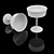 Elegant Glass Goblets Set | 3D Models 3D model small image 4