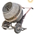 High-Quality Concrete Mixer 3D model small image 1