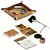 Leather Office Desk Set 3D model small image 8