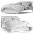 IKEA SONGESAND Bed - Modern Design 3D model small image 2