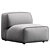 BoConcept Carmo Modern Sofa Design 3D model small image 4