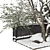 Snowy Garden Plant Set 3D 3D model small image 5