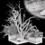 Snowy Garden Plant Set 3D 3D model small image 7