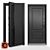 Premium Frost-Resistant Outdoor Door 3D model small image 1