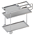 Sleek Serving Cart With Luxury Touch 3D model small image 3