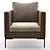 Charles Outdoor Armchair by Antonio Citterio 3D model small image 2