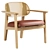 Modern Titus Lounge Chair Set 3D model small image 1
