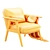 Hendricks Accent Chair: Stylish Seating 3D model small image 7