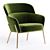 Wam Armchair by Bross Italia 3D model small image 1