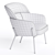 Wam Armchair by Bross Italia 3D model small image 3