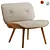 Marvelous Nut Lounge Chair Design 3D model small image 1