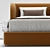  Scandinavian Charm RH Copenhagen Bed 3D model small image 2