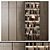 Modern Modular Wardrobes with Customizable Design 3D model small image 1