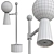 Elegant Abelina Table Lamp 3D model small image 2