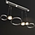 Elegant Design Pendant Lamps Duo 3D model small image 2