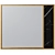 Sleek Cesaro Wall Mirror 3D model small image 2