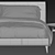 Selene Bed & Husk Table 3D model small image 5