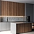 Modern Kitchen Cabinet Set Mesh & Miele 3D model small image 3