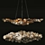 
"Branch-Style Luxury Chandelier: NYMPHEA Vetvi Store 3D model small image 1