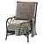 Modern Santiago 1042 Chair 3D model small image 6