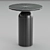 Modern Marble Martini Side Table 3D model small image 3