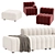 Modern 3D Studio Sofa Model 3D model small image 2