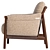 Modern Lounge Chair 3D Model 3D model small image 3
