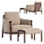 Modern Lounge Chair 3D Model 3D model small image 7