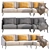  Modern Seville Sofa Design 3D model small image 3