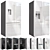 Bosch Refrigerator Set - Premium Models 3D model small image 2