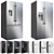 Bosch Refrigerator Set - Premium Models 3D model small image 4