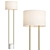 Reno Modern Floor Lamp 3D model small image 1