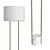 Reno Modern Floor Lamp 3D model small image 3