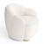 Modern Barba Armchair with Box Trick 3D model small image 2