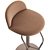 Modern Adjustable Cosmo Stool Design 3D model small image 4