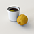 Lemon Tea Mug 3D model small image 3